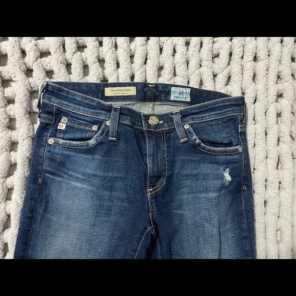 ⚪️Ag Adriano Goldschmied ripped jeans⚪️ - Picture 4 of 7